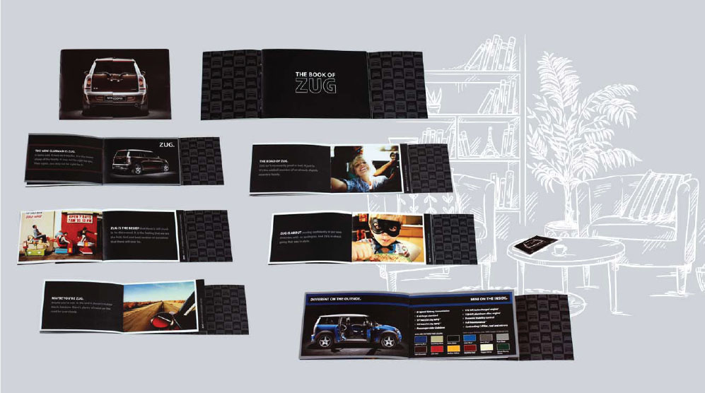 Mini Cooper Book of Zug Brochure